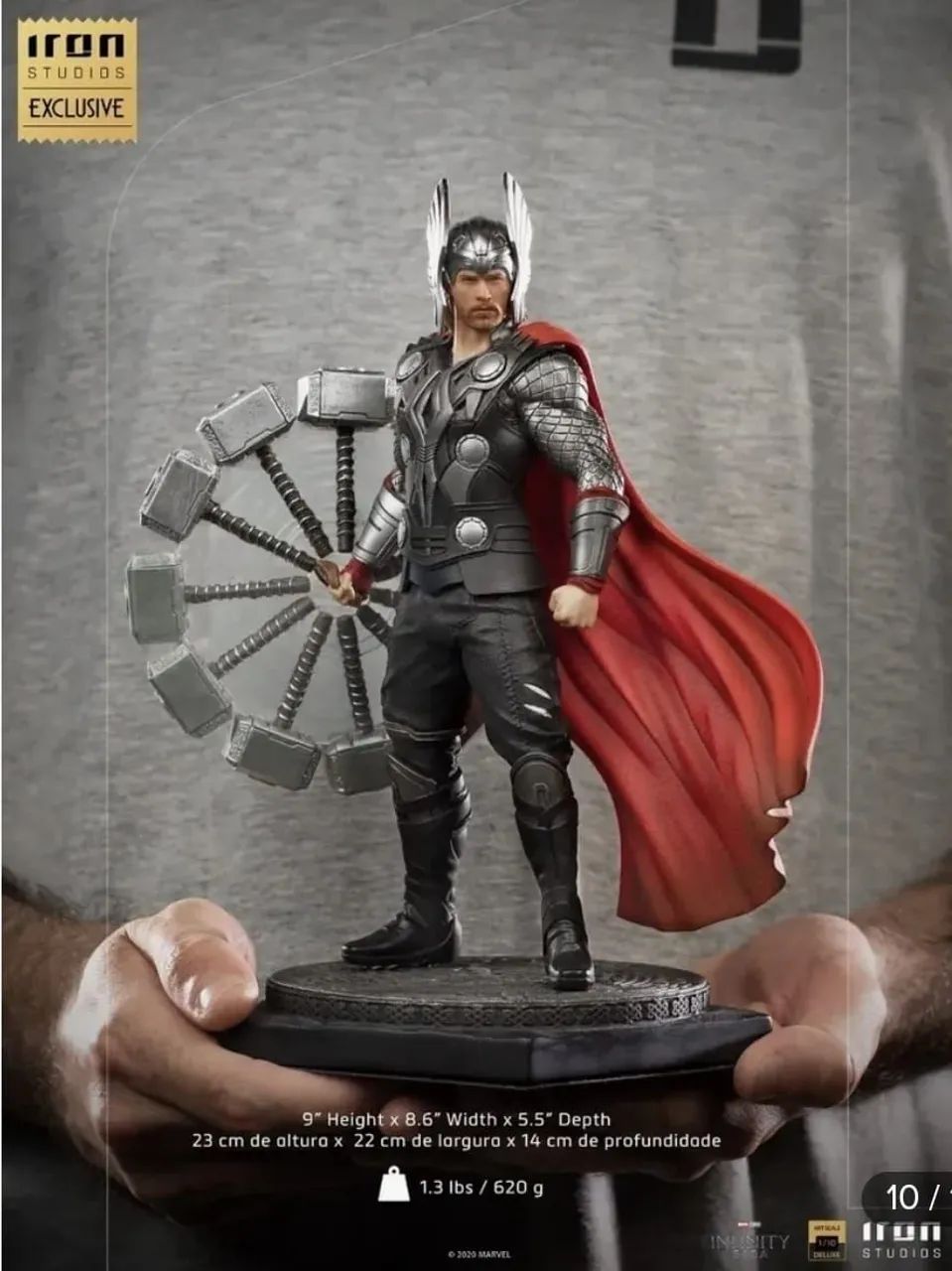 Thor Deluxe - Art Scale 1/10 Exclusive CCXP - Infinity Saga - Iron Studios - Foto 2