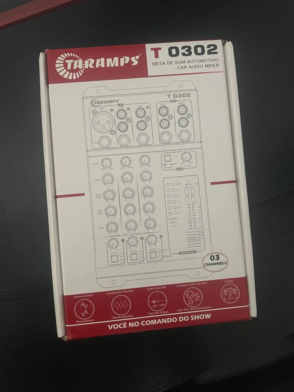 Mesa de som Taramps 