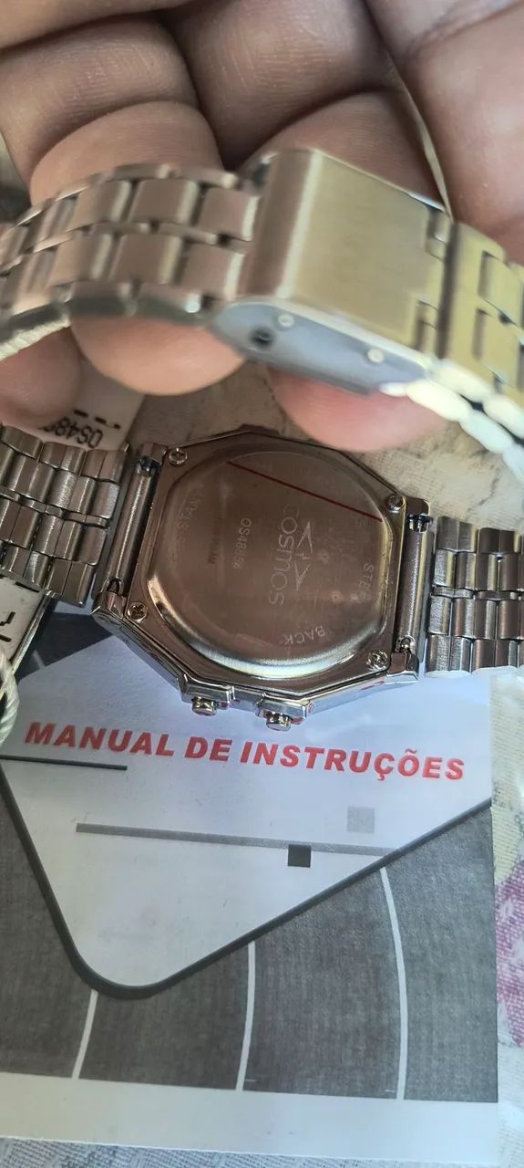 Relógio cosmos masculino nunca usado - Foto 2
