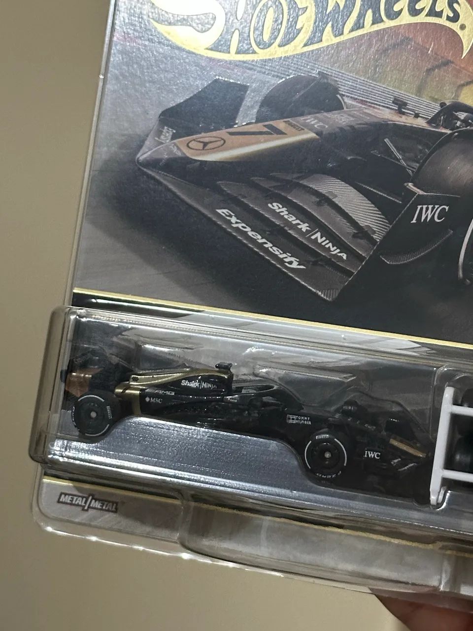 Miniatura HotWheels x F1 The Movie - Exclusivo Mattel Creations