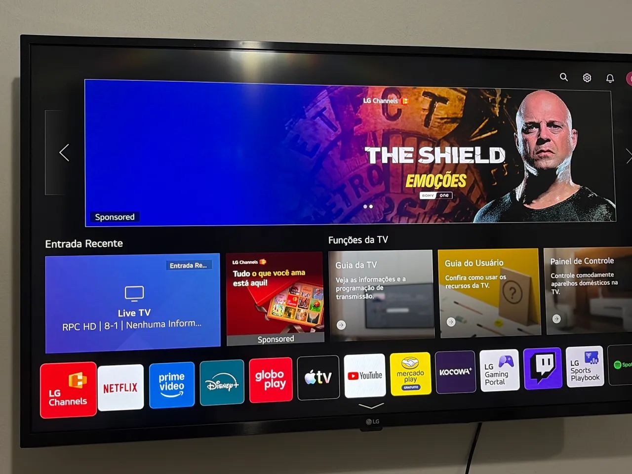 TV LG 43UQ7500PSF, 43 polegadas, 4K UHD, WebOS - Foto 2