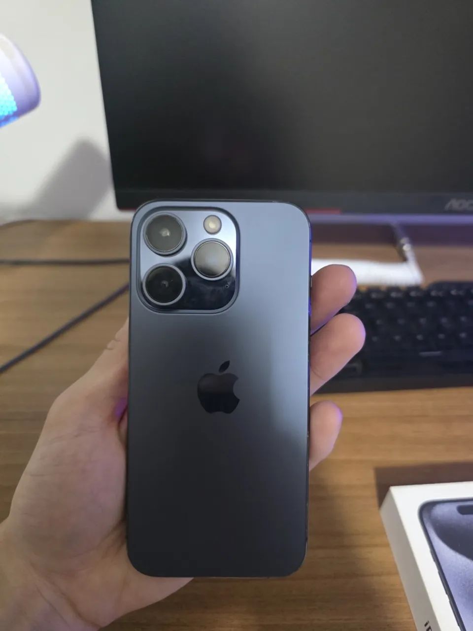 iPhone 15 Pro 128Gb Azul - Foto 3