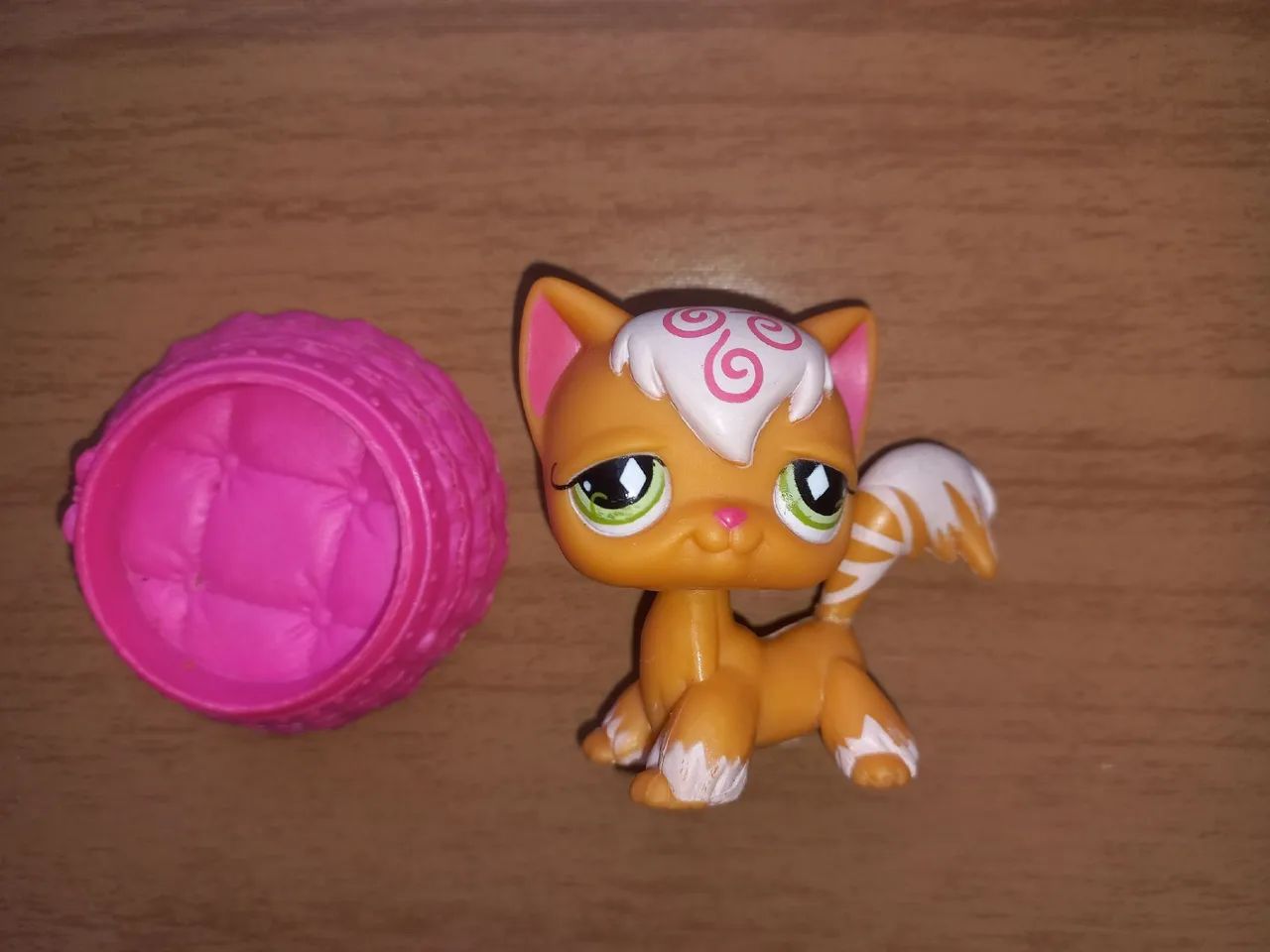 LPS Gatinha Angorá laranja #511 