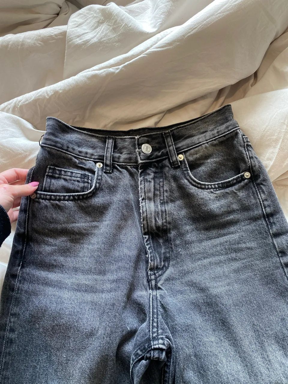 VENDO CALÇA ZARA JEANS PRETA 32