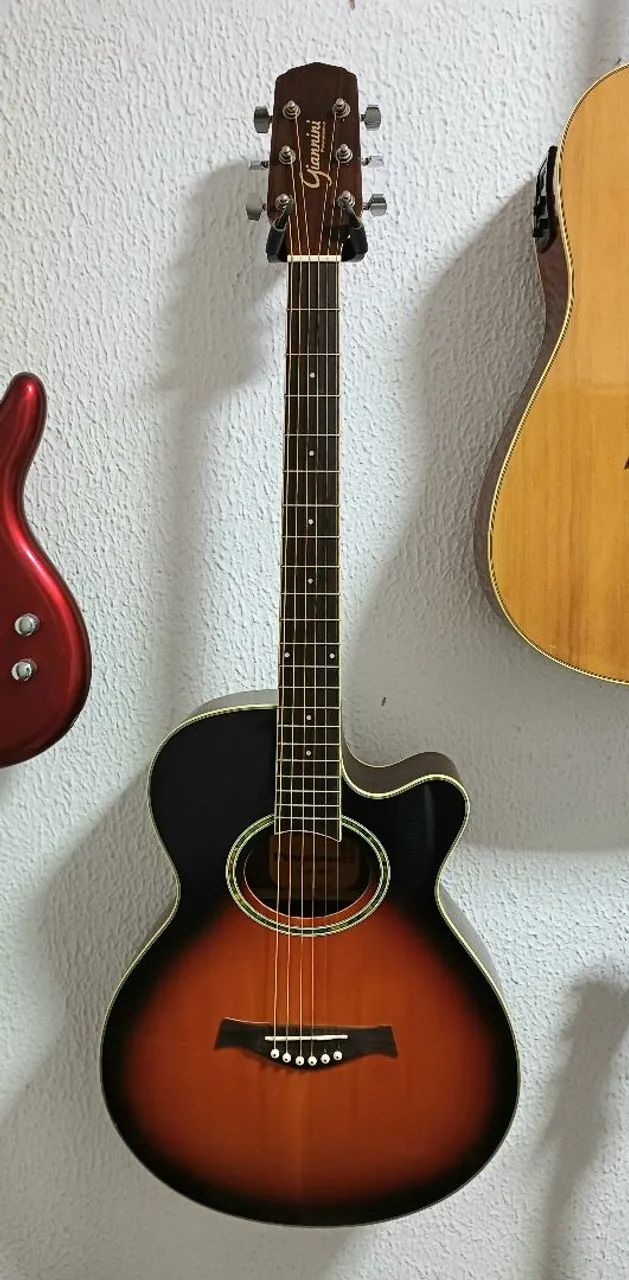 Violão Giannini GSF-3 RF/Fishman - Vendo e Troco  - Foto 2