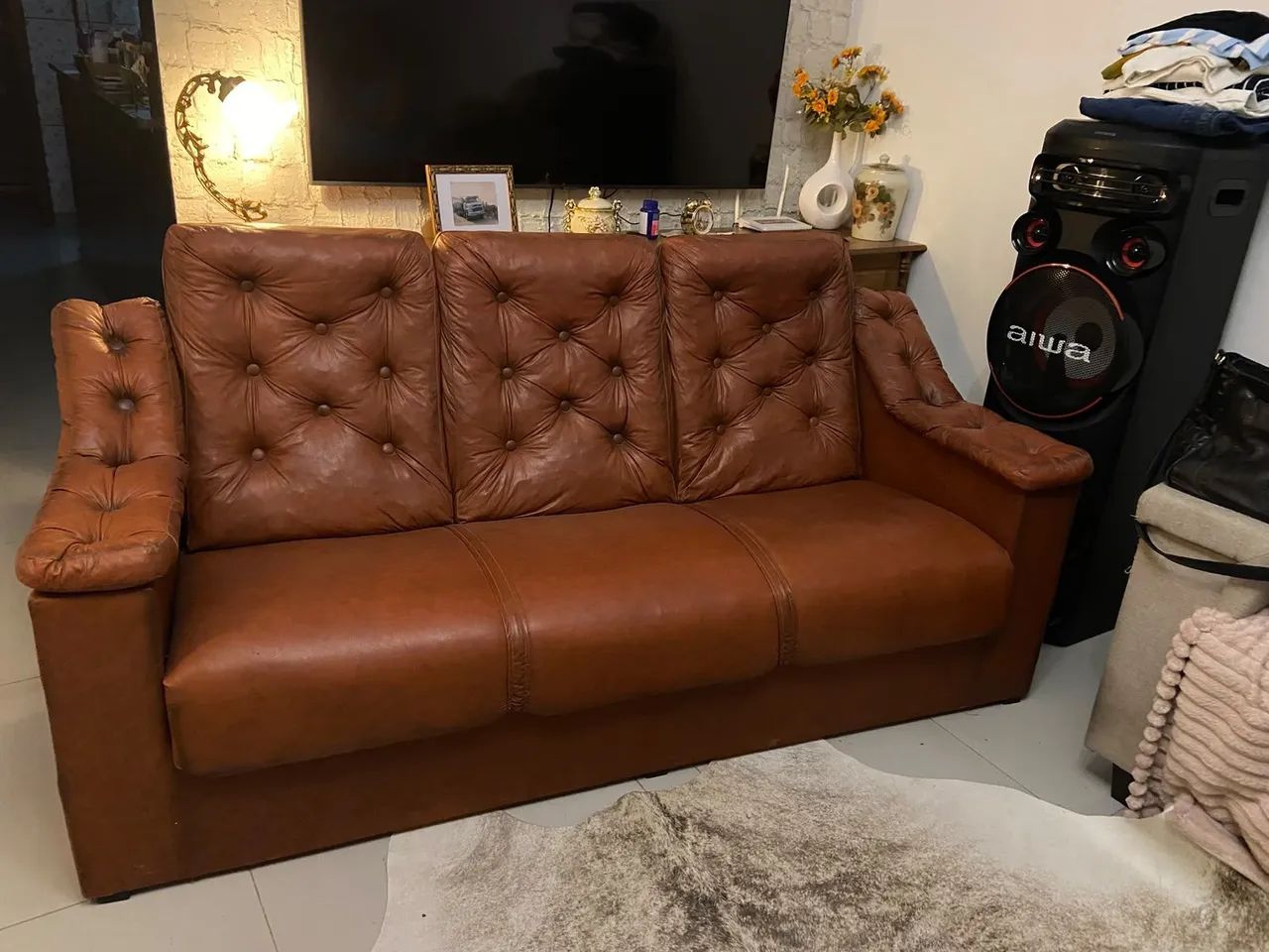 Sofá 3 lugares 