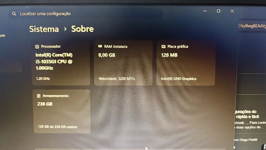 Notebook Asus em ótimo estado de conservação  - Foto 2