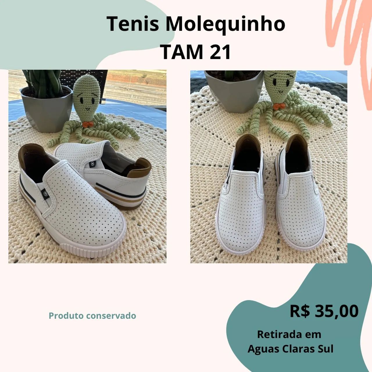 Calçado infantil / desapego 