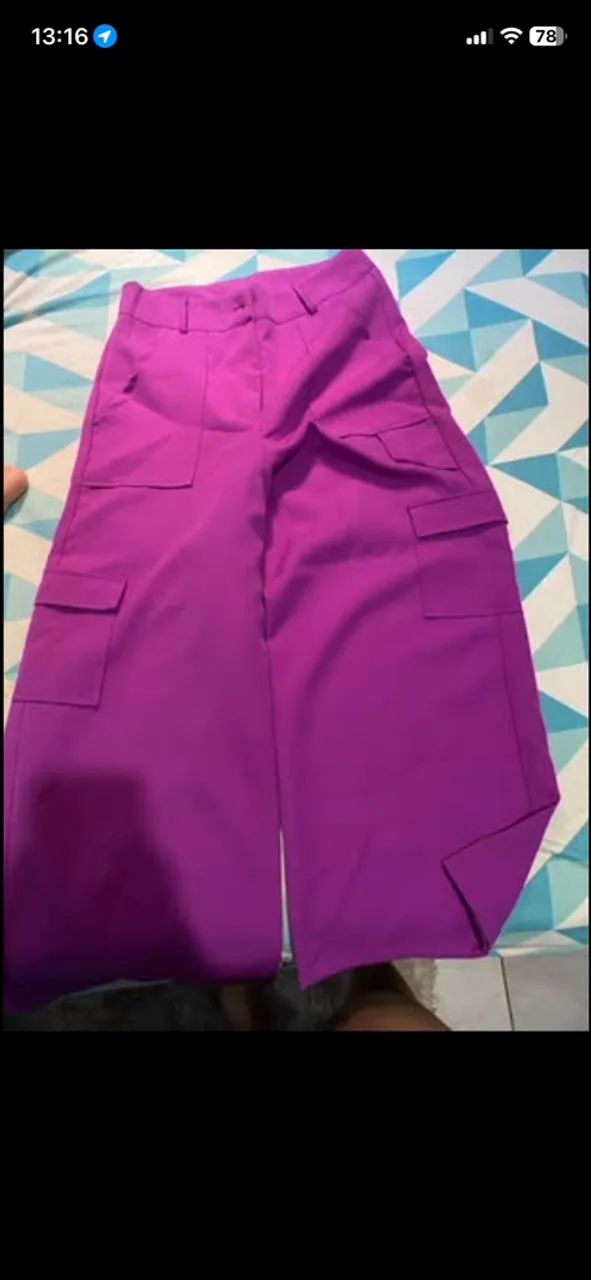 ? CALÇA ROXA A VENDA!?