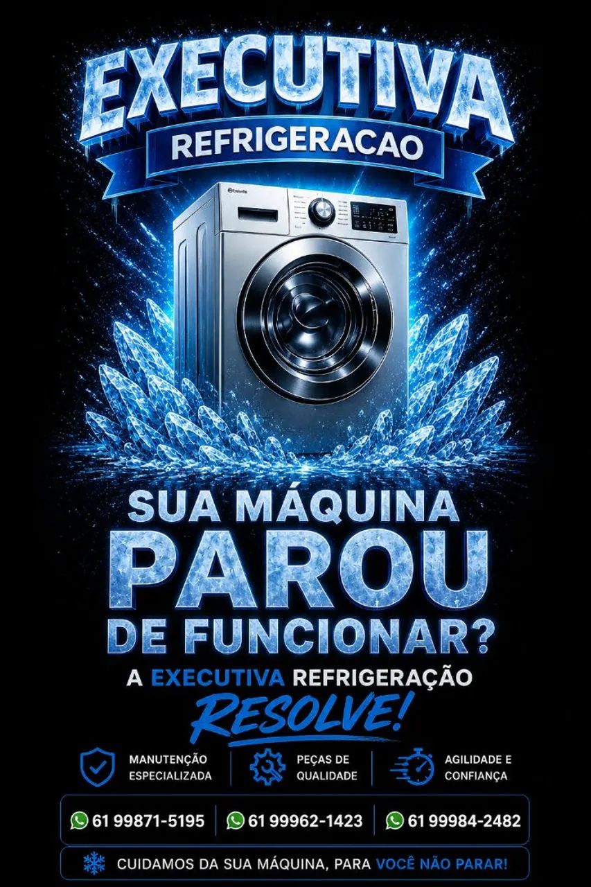 MANUTENÇÃO EM MÁQUINAS E LAVA E SECA 