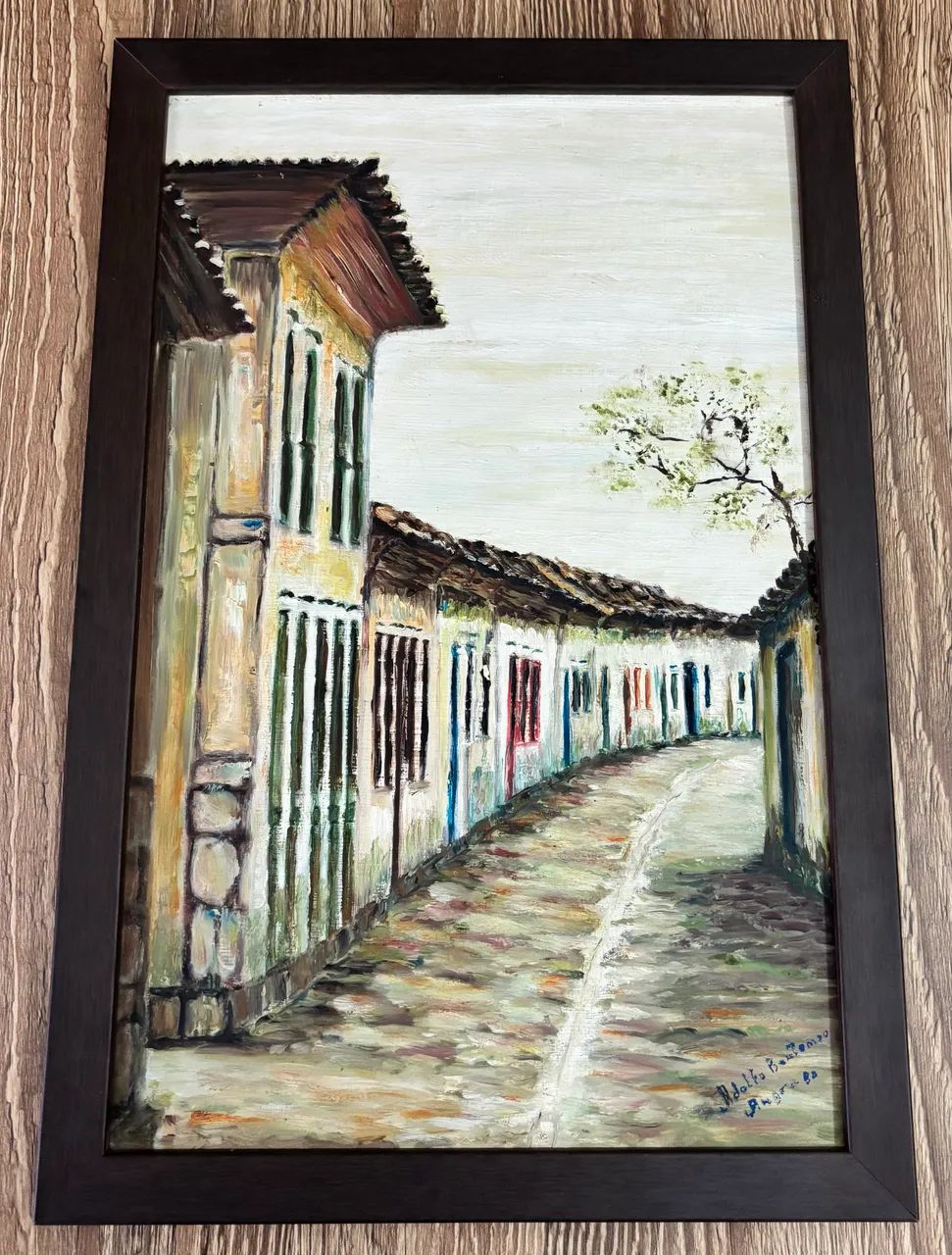 Pintura em eucatex