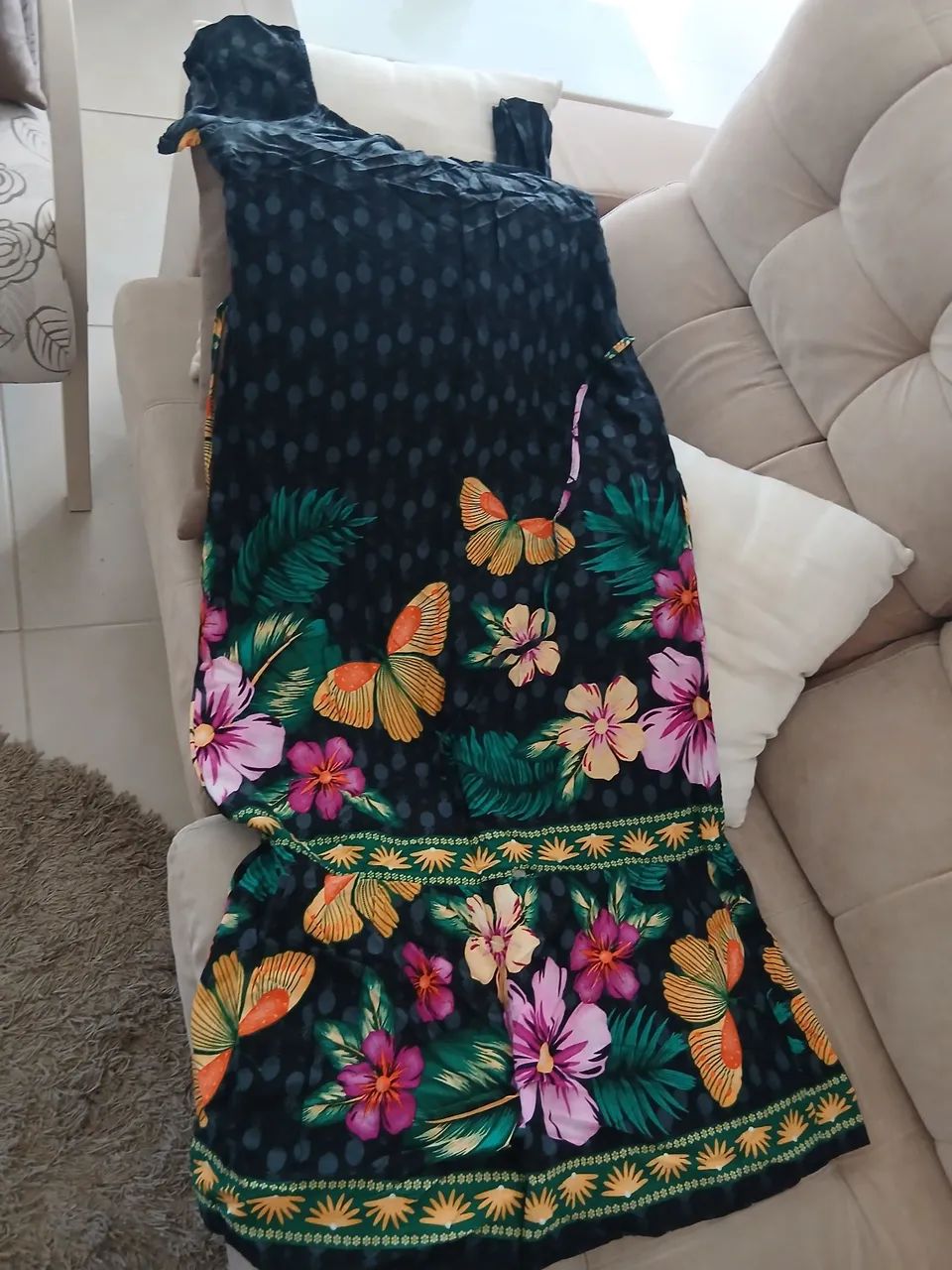 Vestido estampa Farm