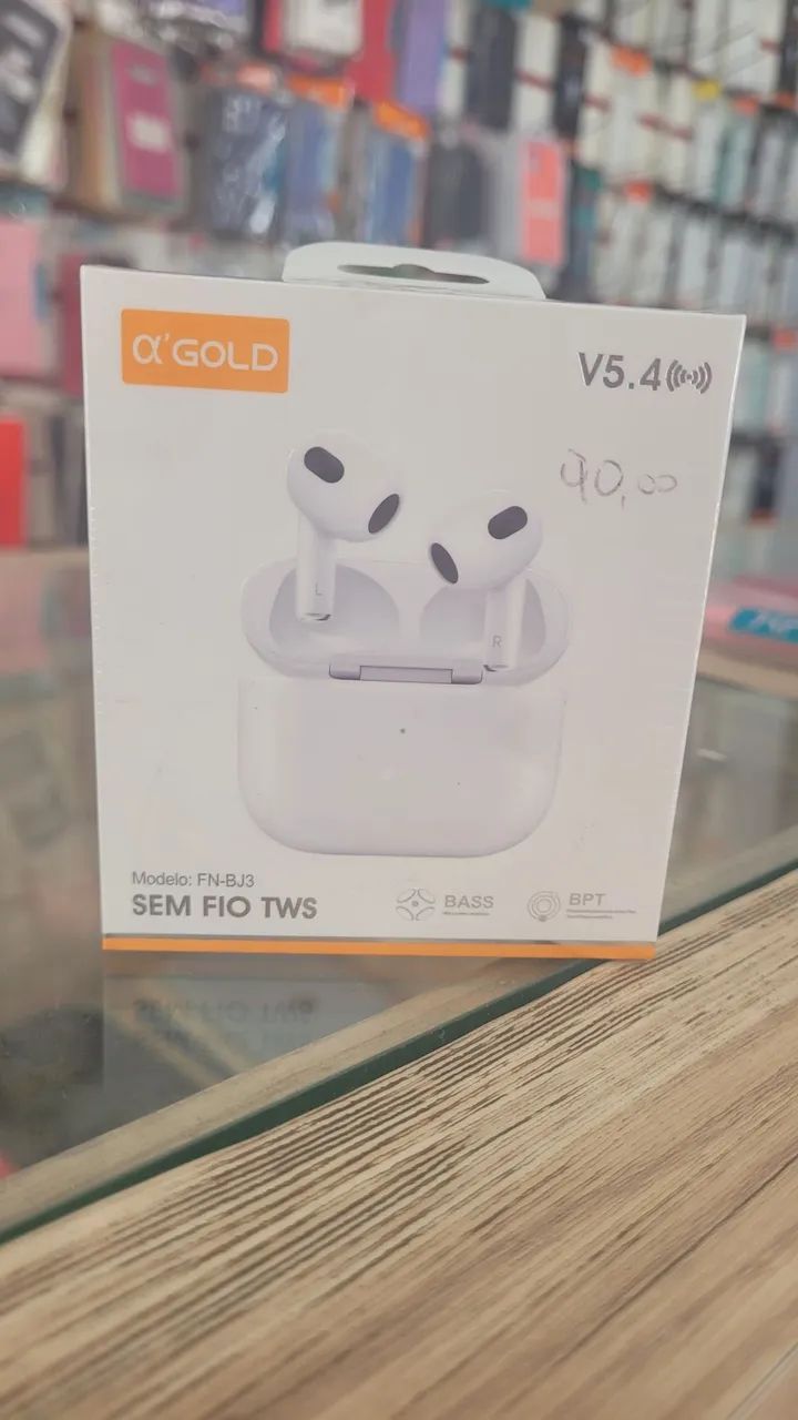 Fone sem fio Ok'Gold 