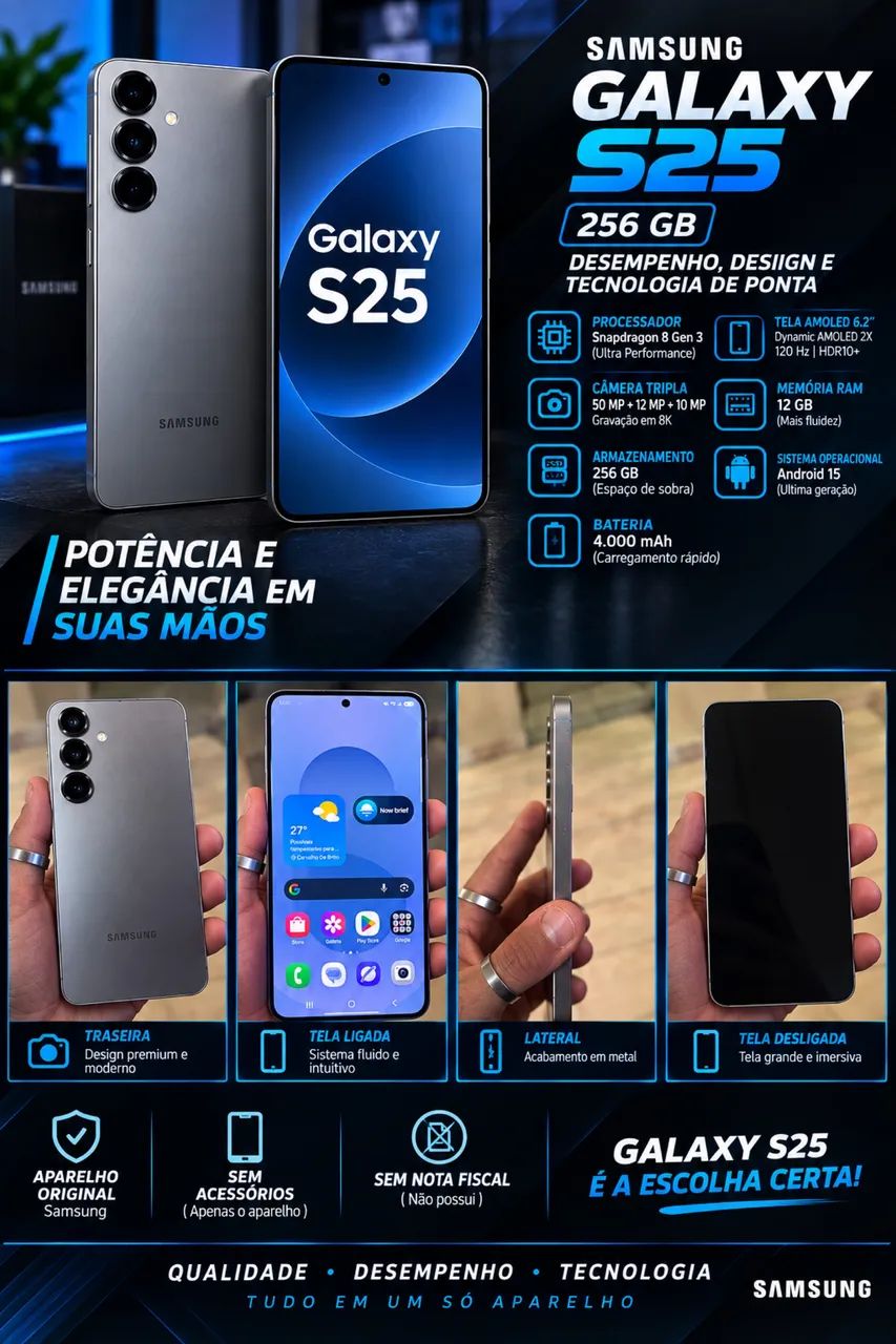 GALAXY S25 256 GB 