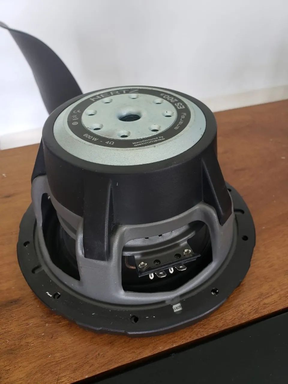 Subwoofer Hertz Energy Es 200.5 ( 8 Polegadas / 600 W ) - Foto 3