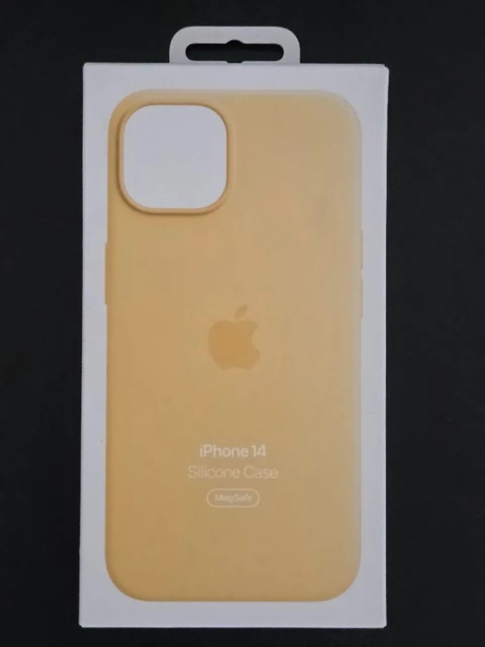Capa de silicone com MagSafe APPLE para iPhone 14 -Aurora ?- ORIGINAL LACRADO