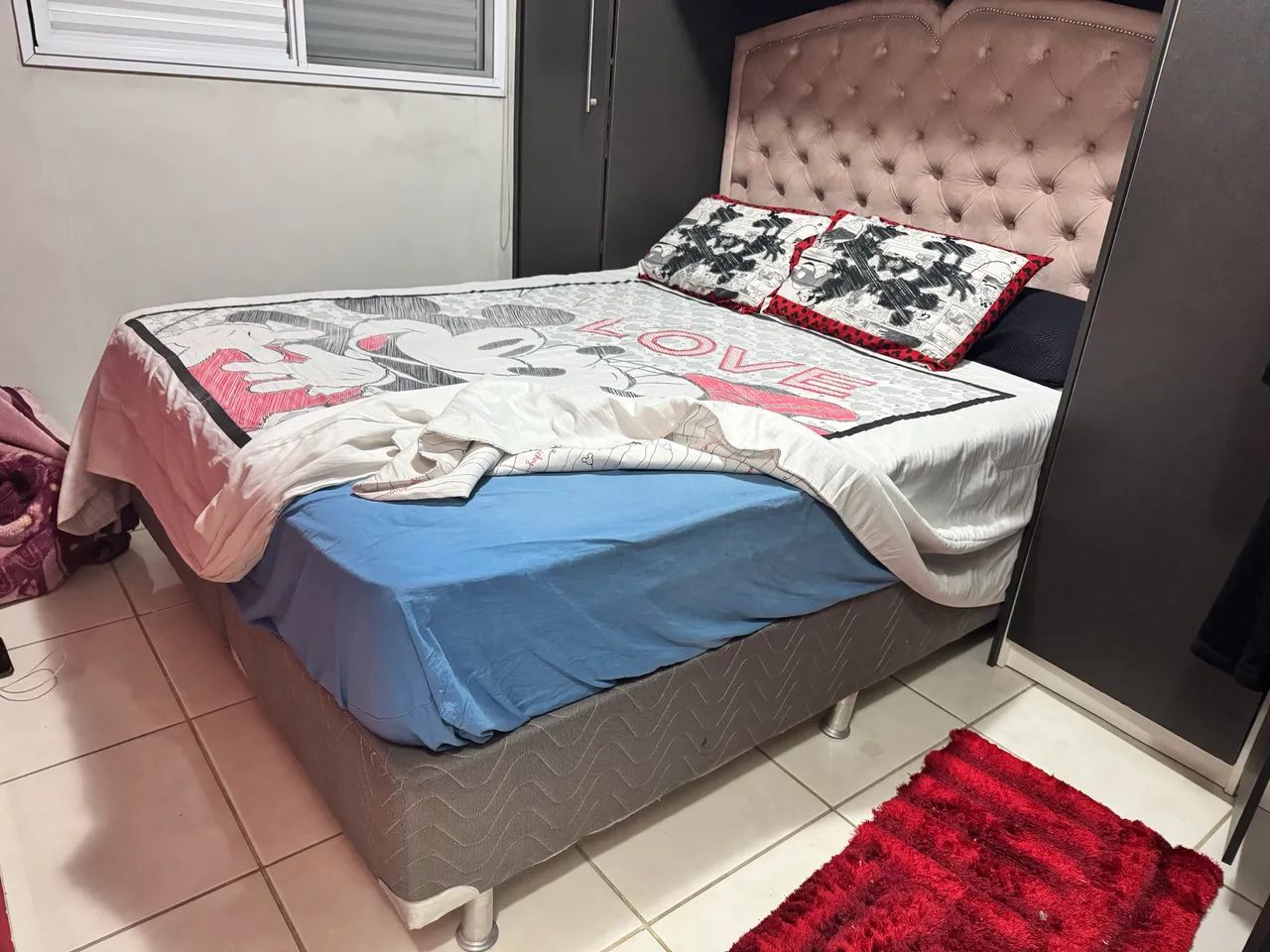 Cama King Size à Venda - Confortável e em bom Estado - Foto 2