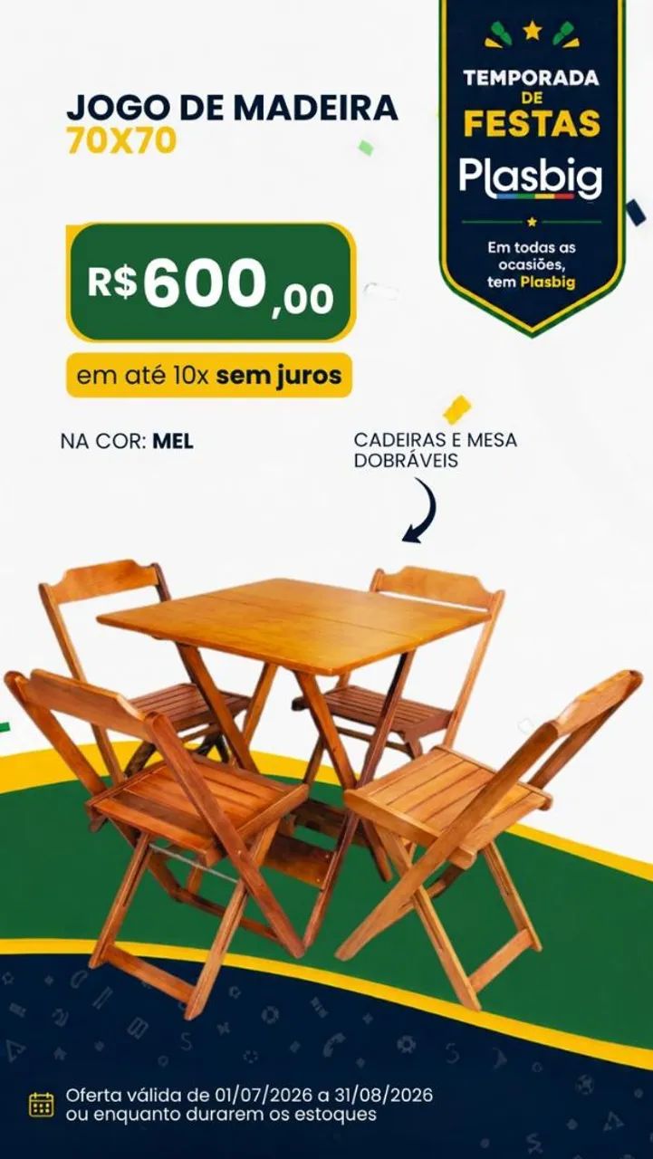 Jogo de Madeira  - Foto 2