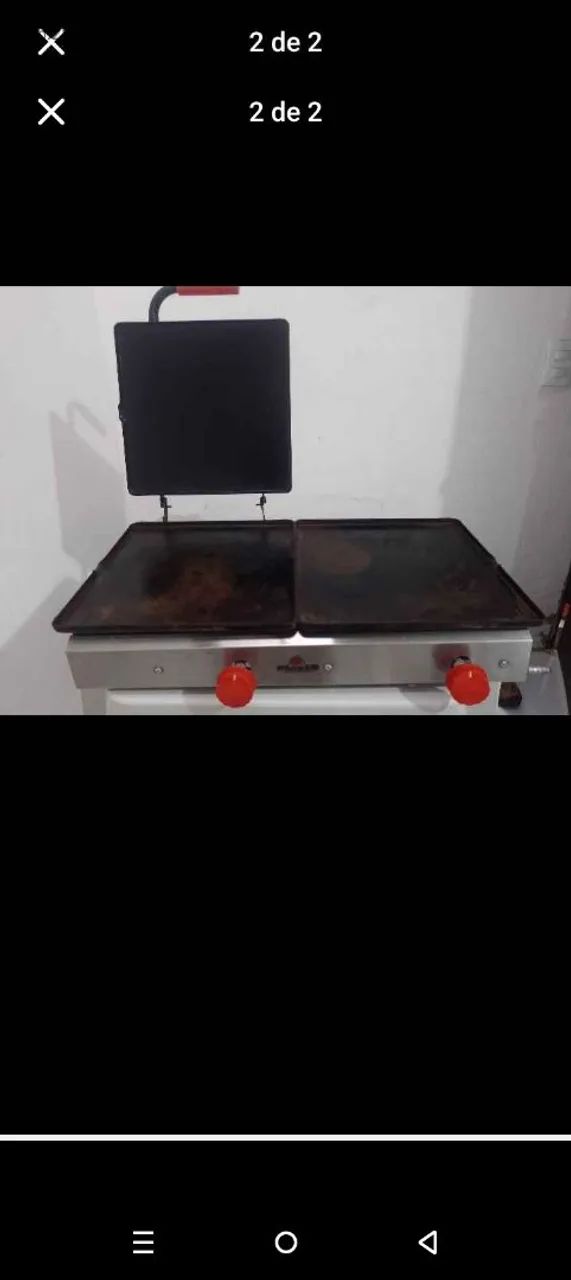 Chapa De Hambúrgueria 