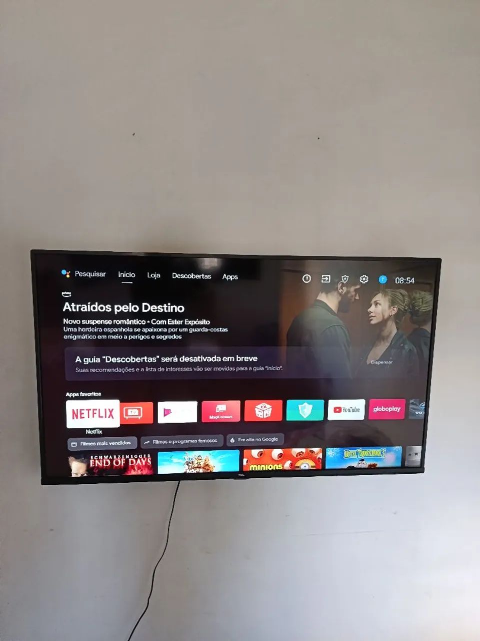 TV TCL 50 POLEG LED Smart 4K Bluetooth 