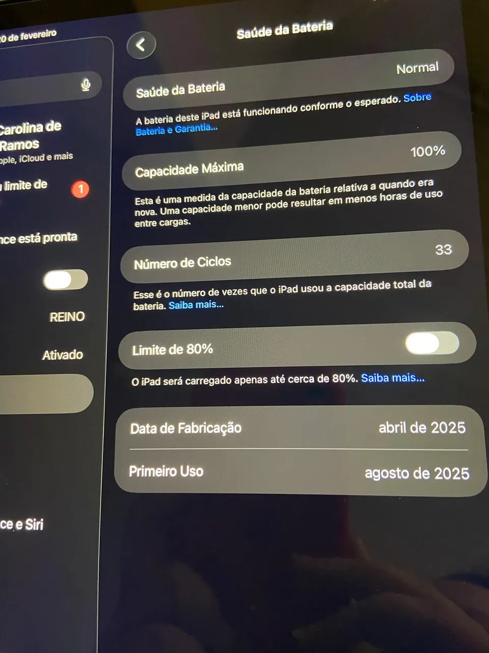 iPad 2025 (M3) + Teclado RGB (Acompanha Caixa e garantia) - Foto 5