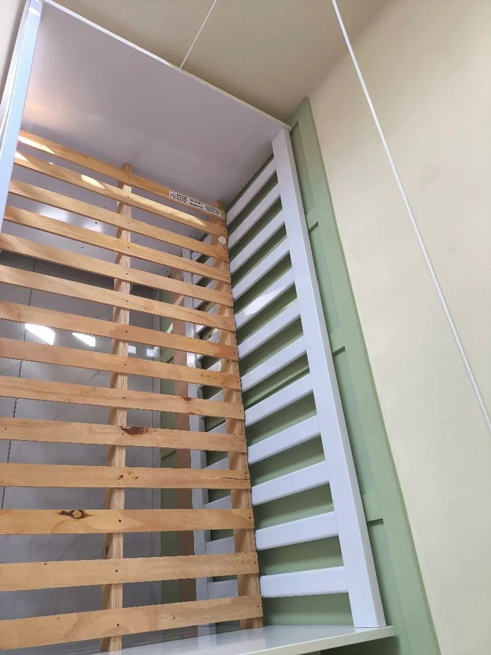 Berço americano 3 em 1, nunca foi usado apenas montado. - Foto 2