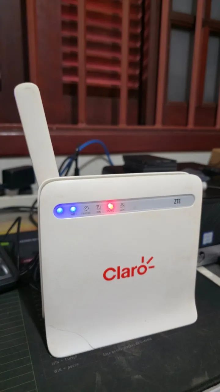 Wifi Modem 4G Claro Backup Internet com fio e roteamento  - Foto 2