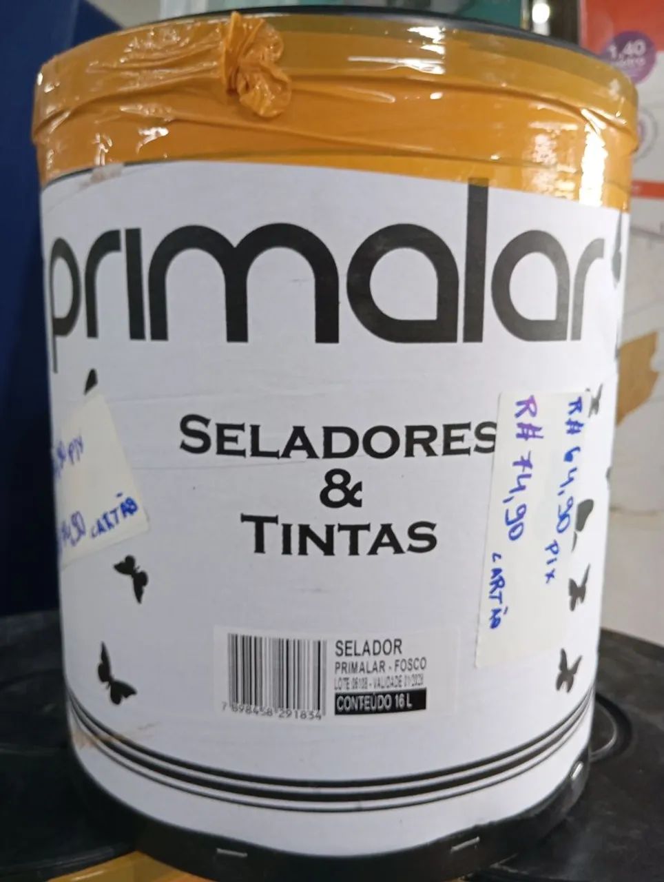 Selador Primalar 16Lts R$64,90un Em Pix 