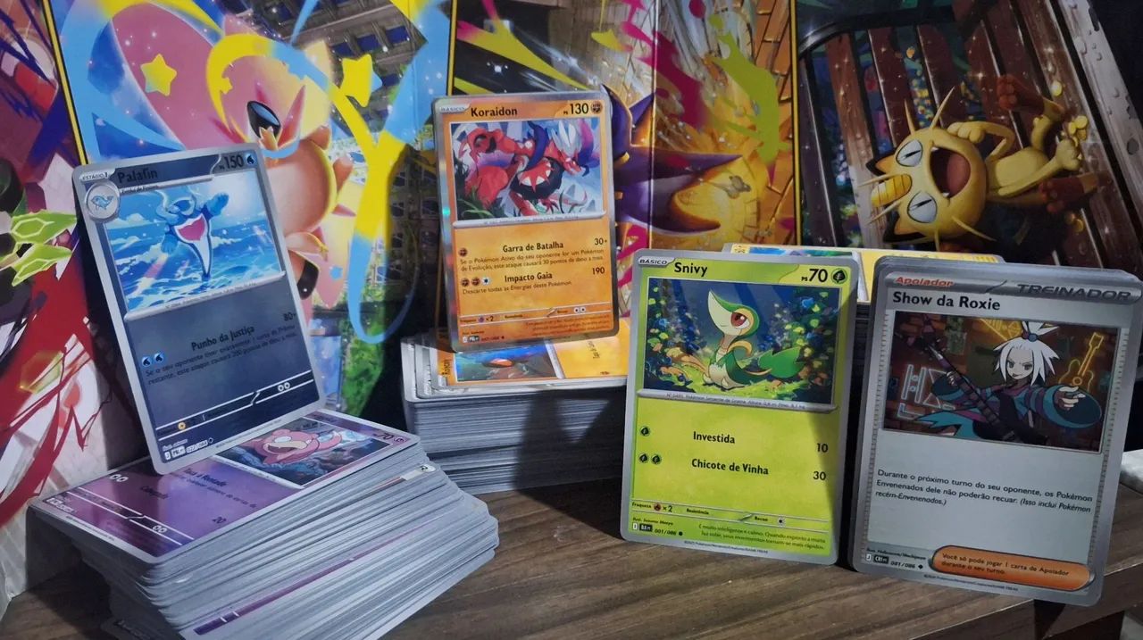 580 cartas Pokemon tcg (80 inglês) - Foto 2