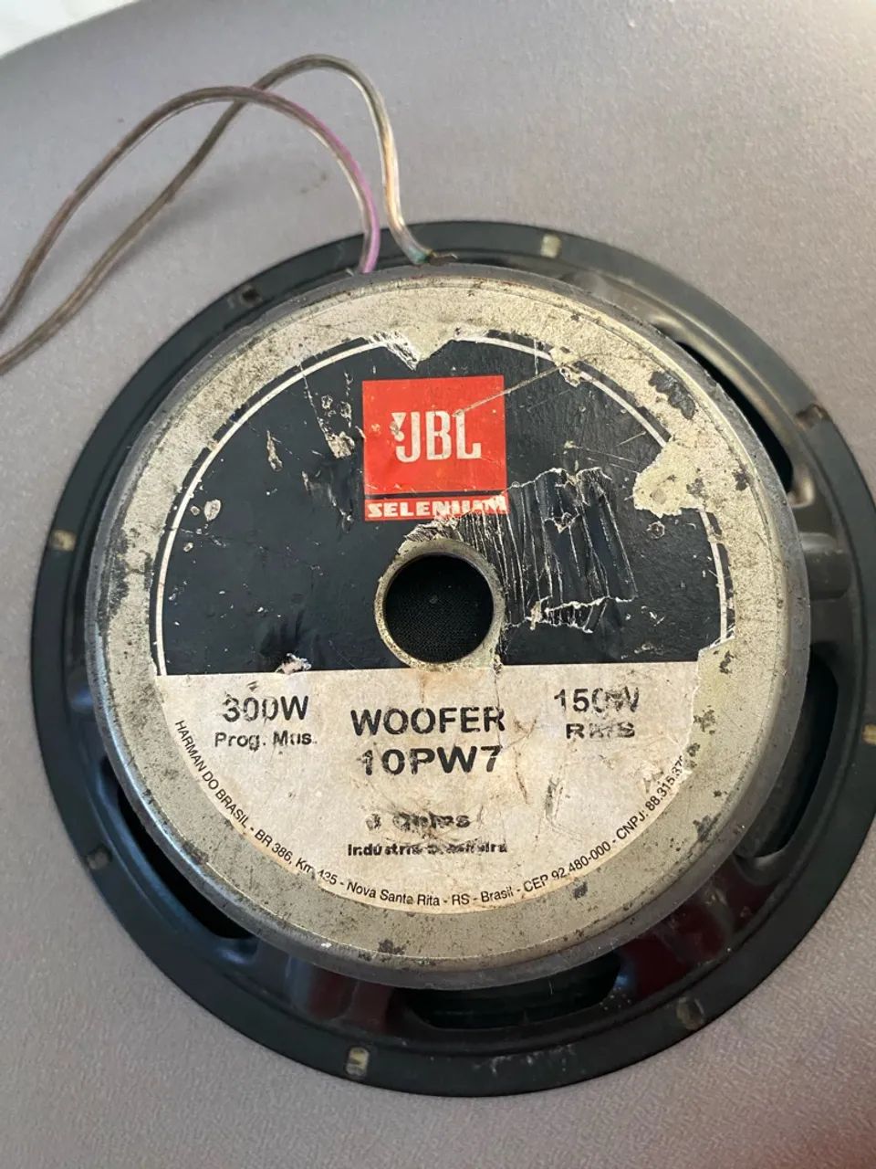 Alto falante JBL 10 polegadas 