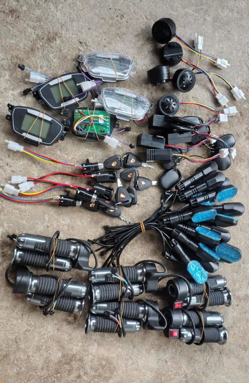PEÇAS DE BICICLETA ELÉTRICA 
