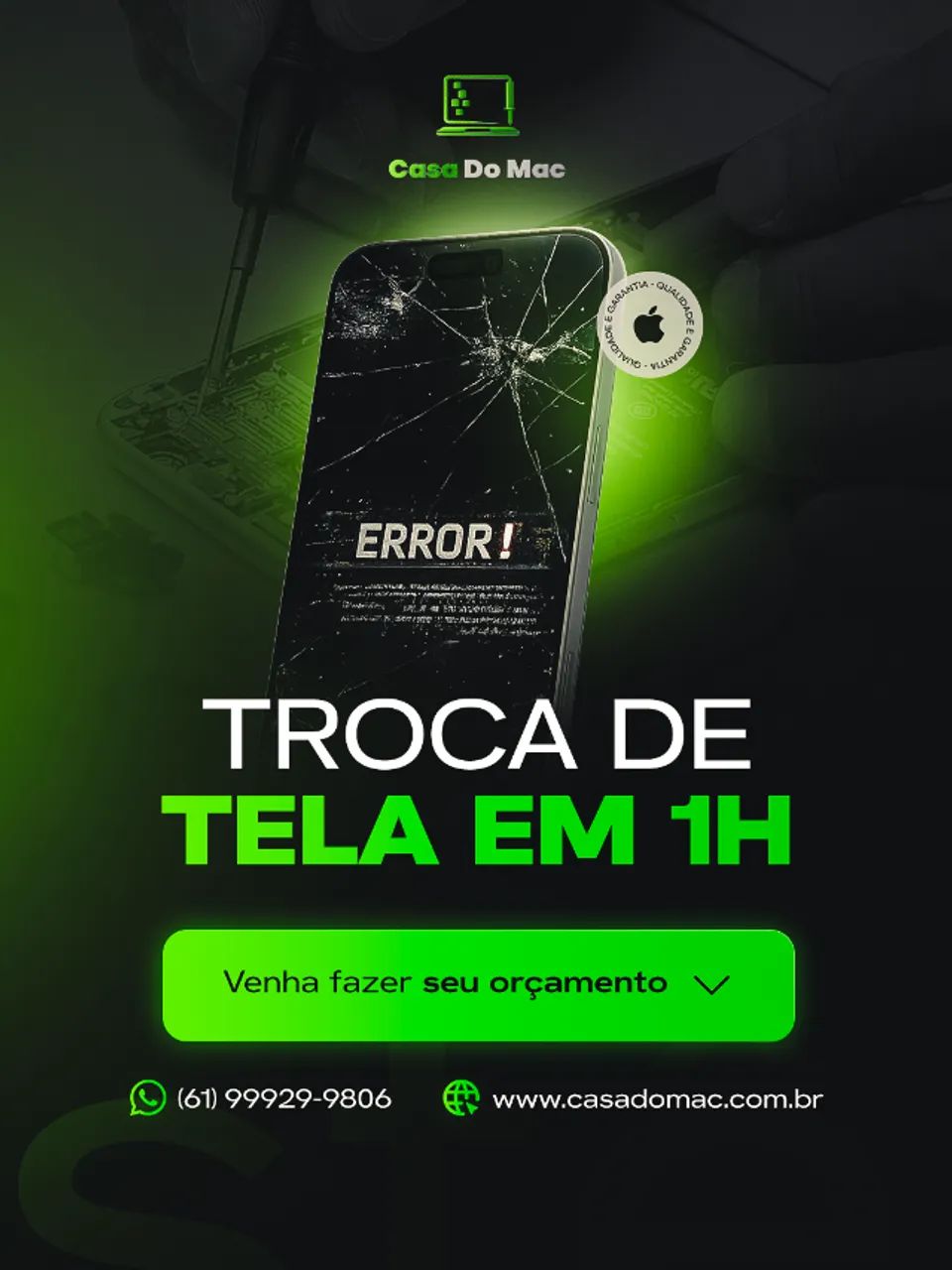 MacBook com Problemas? Casa do Mac Resolve - Foto 5