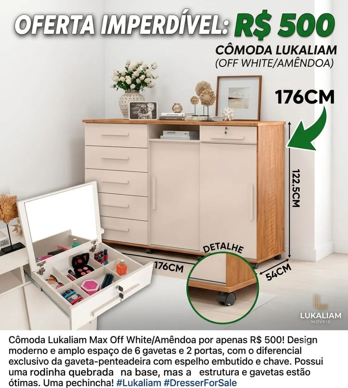 Cômoda  - Foto 2