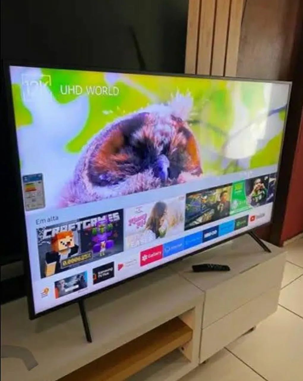smart TV 65 4k SAMSUNG ZERA 