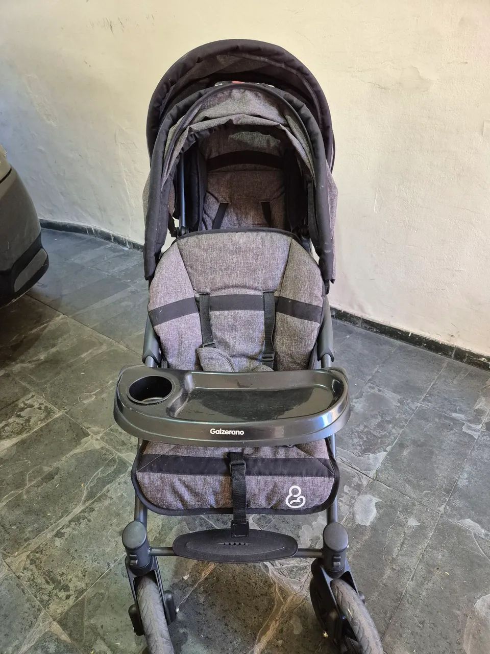 Carrinho de bebê para Gêmeos Galzerano - Ótimo estado  e