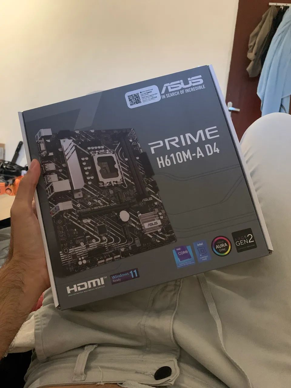 Placa-Mãe ASUS Prime H610M-A D4 - Foto 2