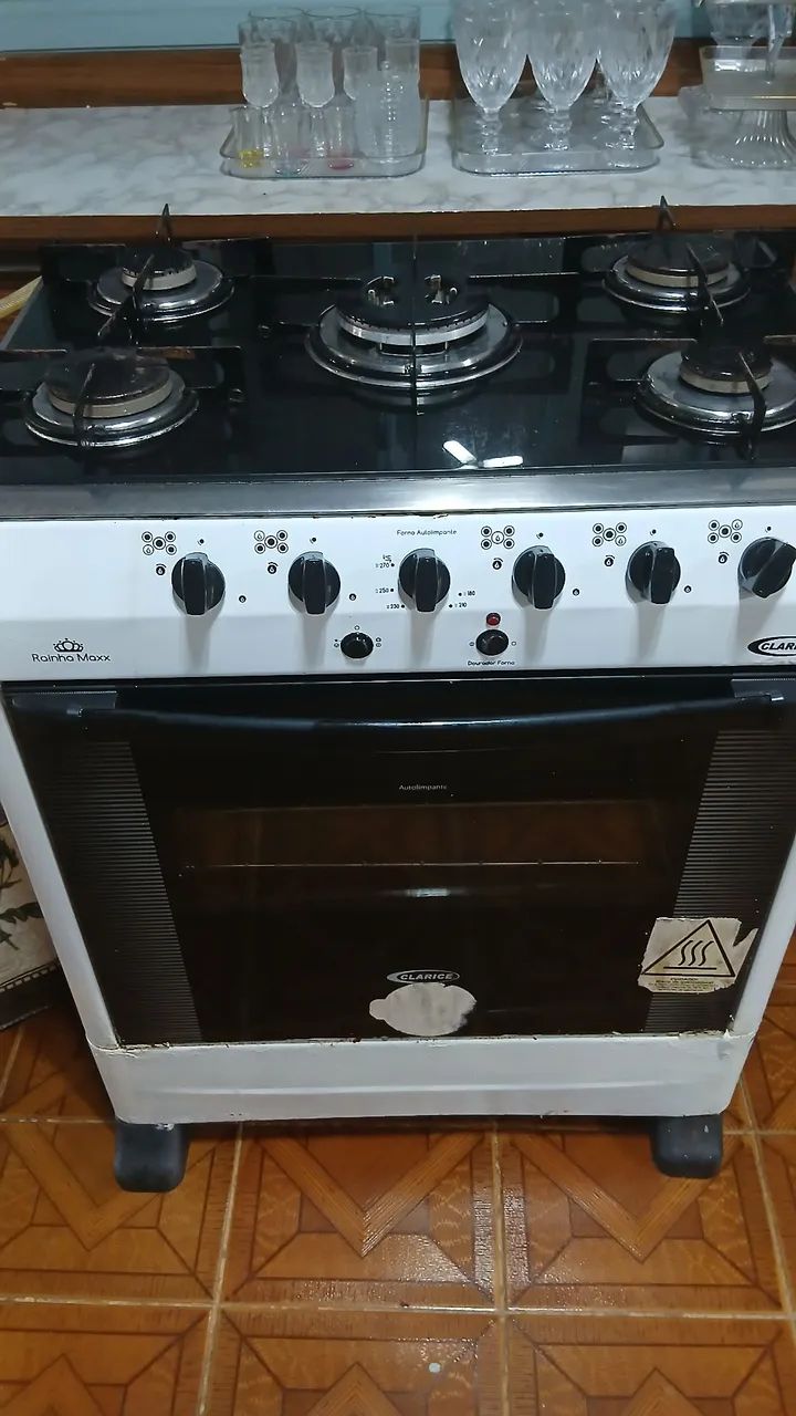 FOGÃO CLARICE 5 BOCAS (LEIA O ANÚNCIO)