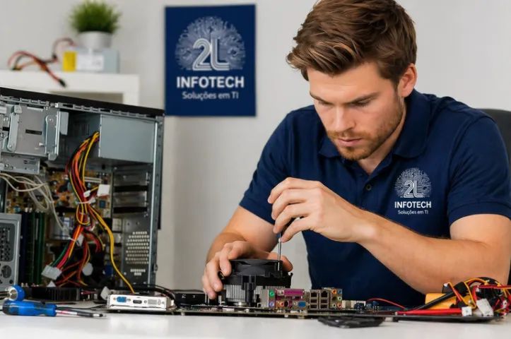 Suporte Técnico e Serviços de TI | 2L Infotech - Foto 2