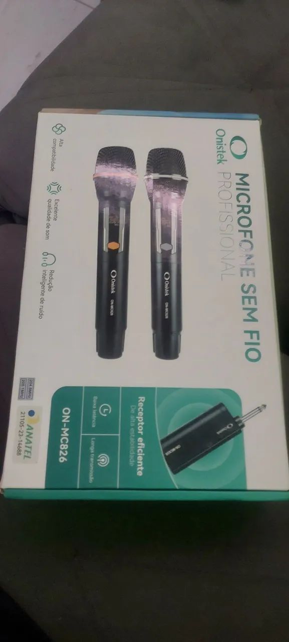 Microfone sem fio onistek 
