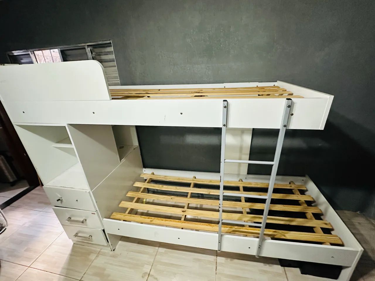 Cama beliche c/ escada + gavetas  - Foto 5