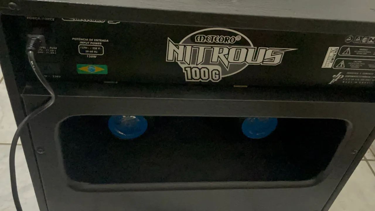 Amplificador Meteoro nitrous 210gs - Foto 2