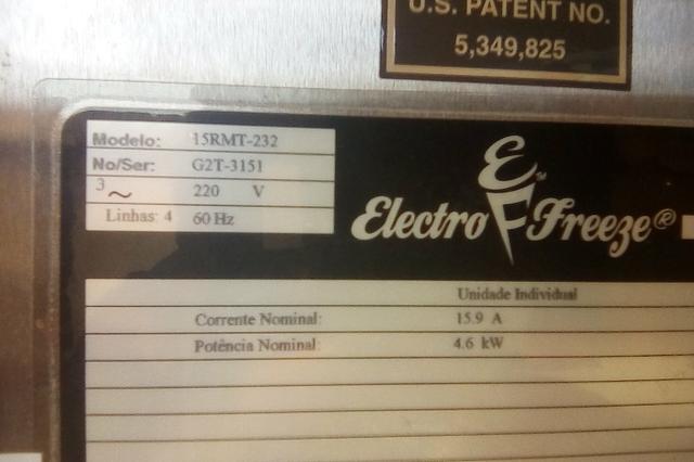 Maquina de sorvete eletro frizer top de linha - Foto 6