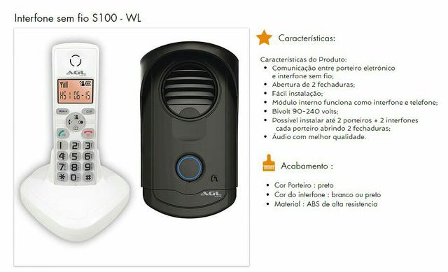 Interfone sem fio
