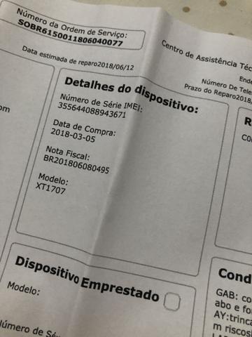 Vendo Moto Z com defeito para quem tiver interesse em concertar - Foto 4