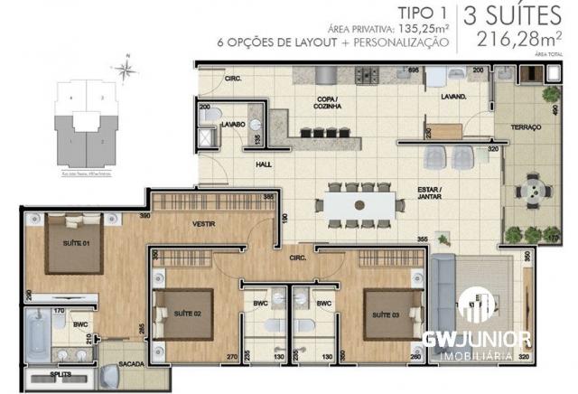 Apartamento à venda com 3 dormitórios em Santo antônio, Joinville cod:533 - Foto 20