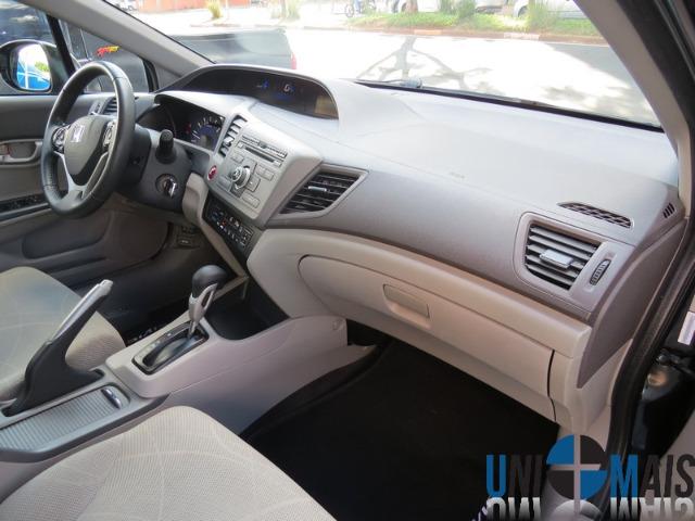 Honda Civic Automatico 2014 1.8 Lxs Completo Perfeito Estado Apenas 48.900 Lja - Foto 7