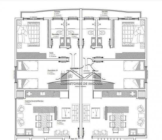 Apartamento à venda com 2 dormitórios em Ingleses do rio vermelho, Florianópolis cod:1296 - Foto 18