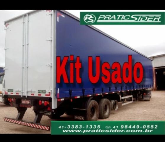 Carreta Kit Sider Usado * Promoção * bau lonado * Só 31.500,00 - Foto 2
