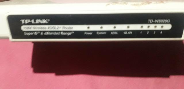 TP link modem roteador