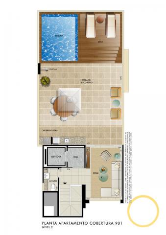 Apartamento à venda com 4 dormitórios em Gutierrez, Belo horizonte cod:UP5139 - Foto 7